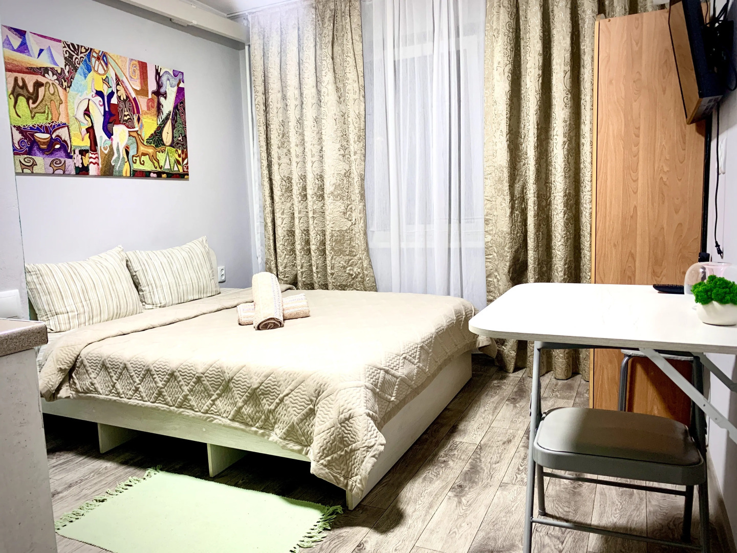 Апартаменты Уютные в тихом районе_2