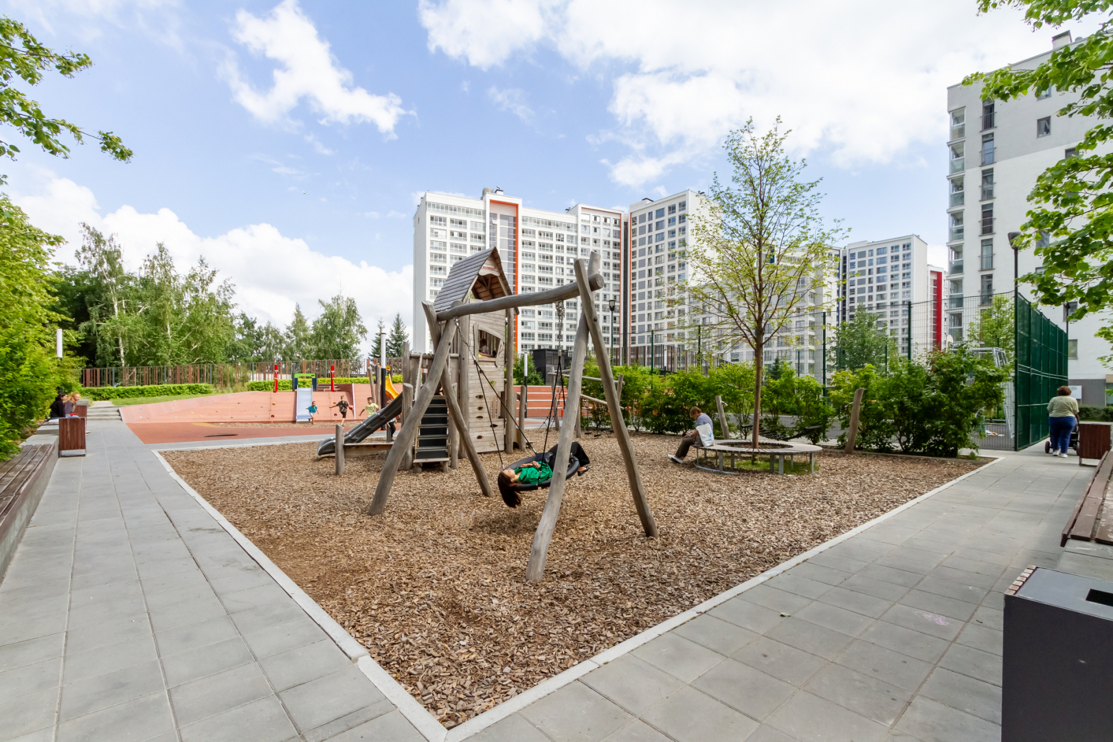 Квартира на 20 этаже в сердце города