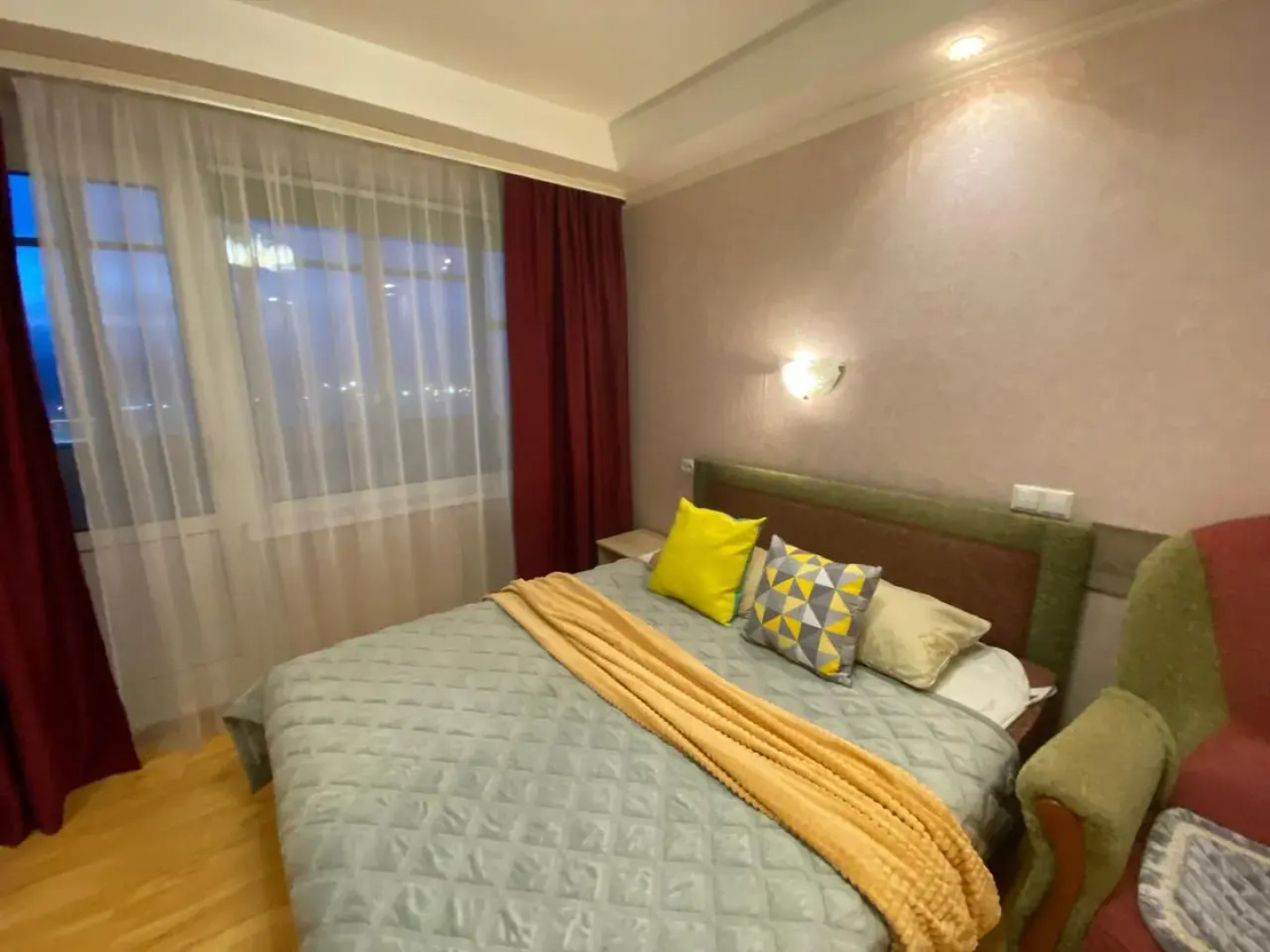 Апартаменты с 1 комнатой и балконом (КВАРТИРА51)