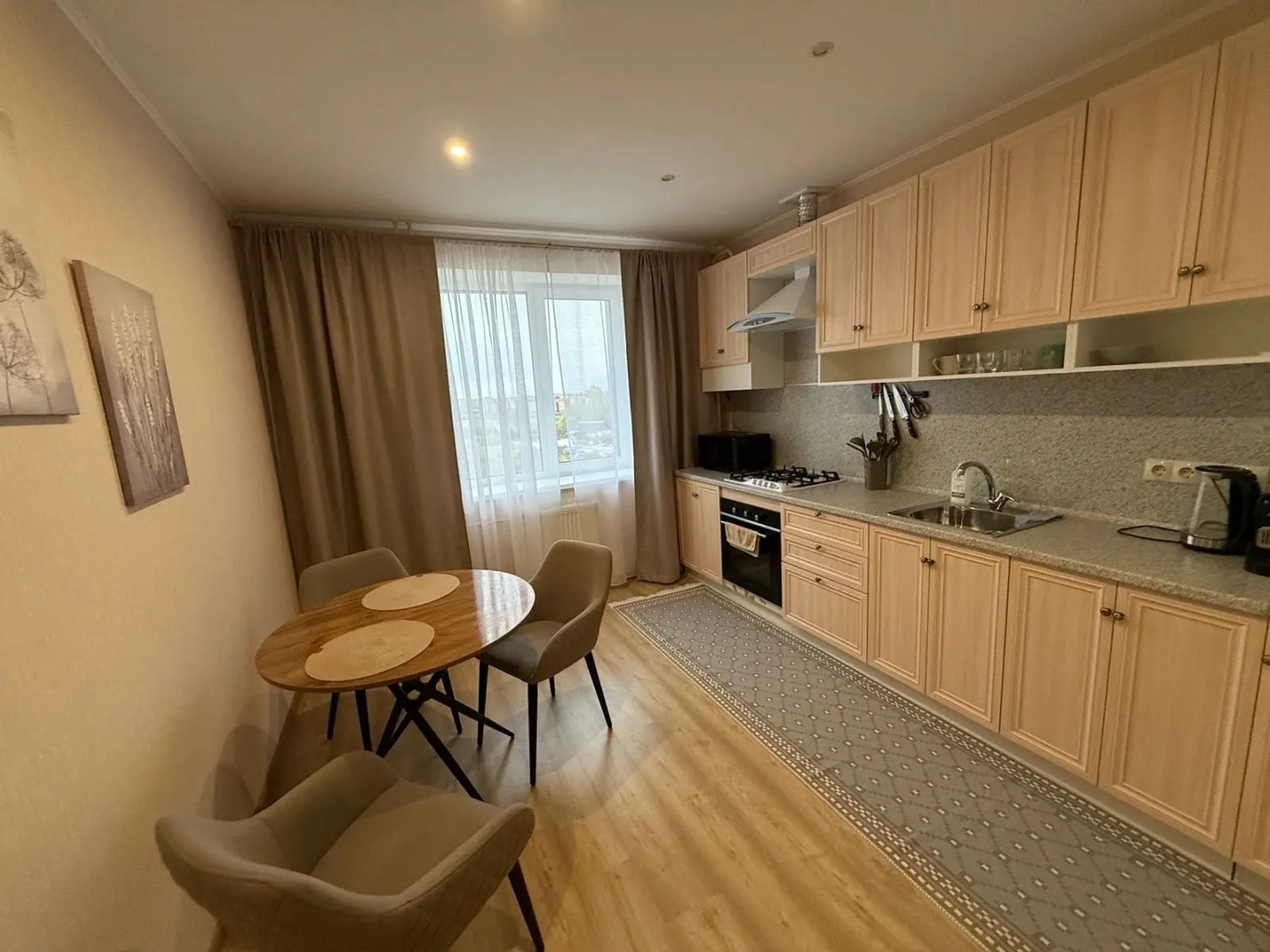 Квартира Современная видовая 1-комнатная квартира у реки в Завидово