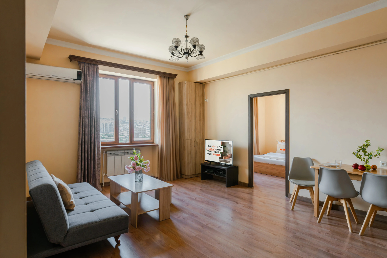 Апартаменты 2BR Sunny Cityscape/City View/Self check-in/Keygo 46