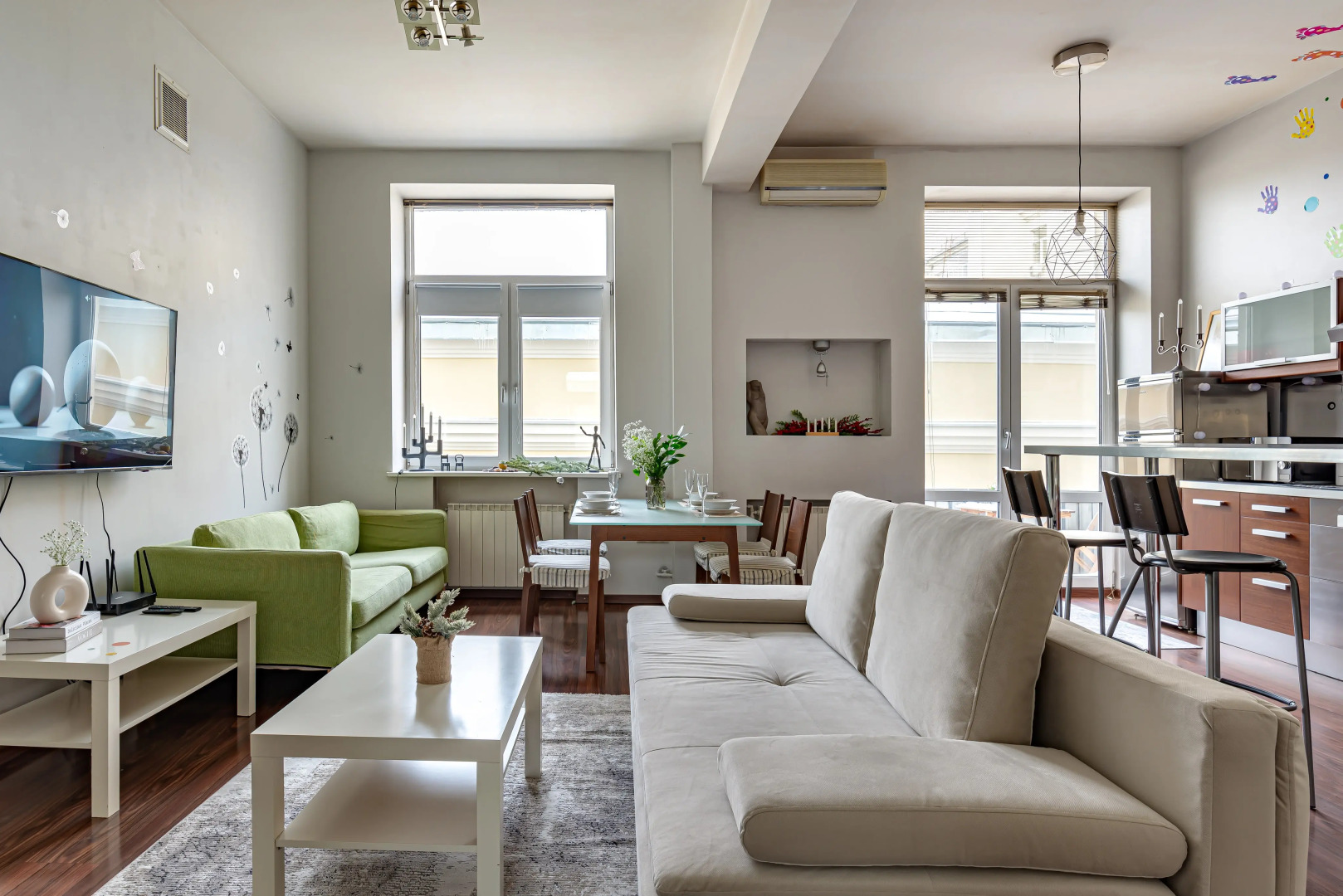 Апартаменты 2 Комнатные на Тверской 15 Напротив Мэрии Москвы