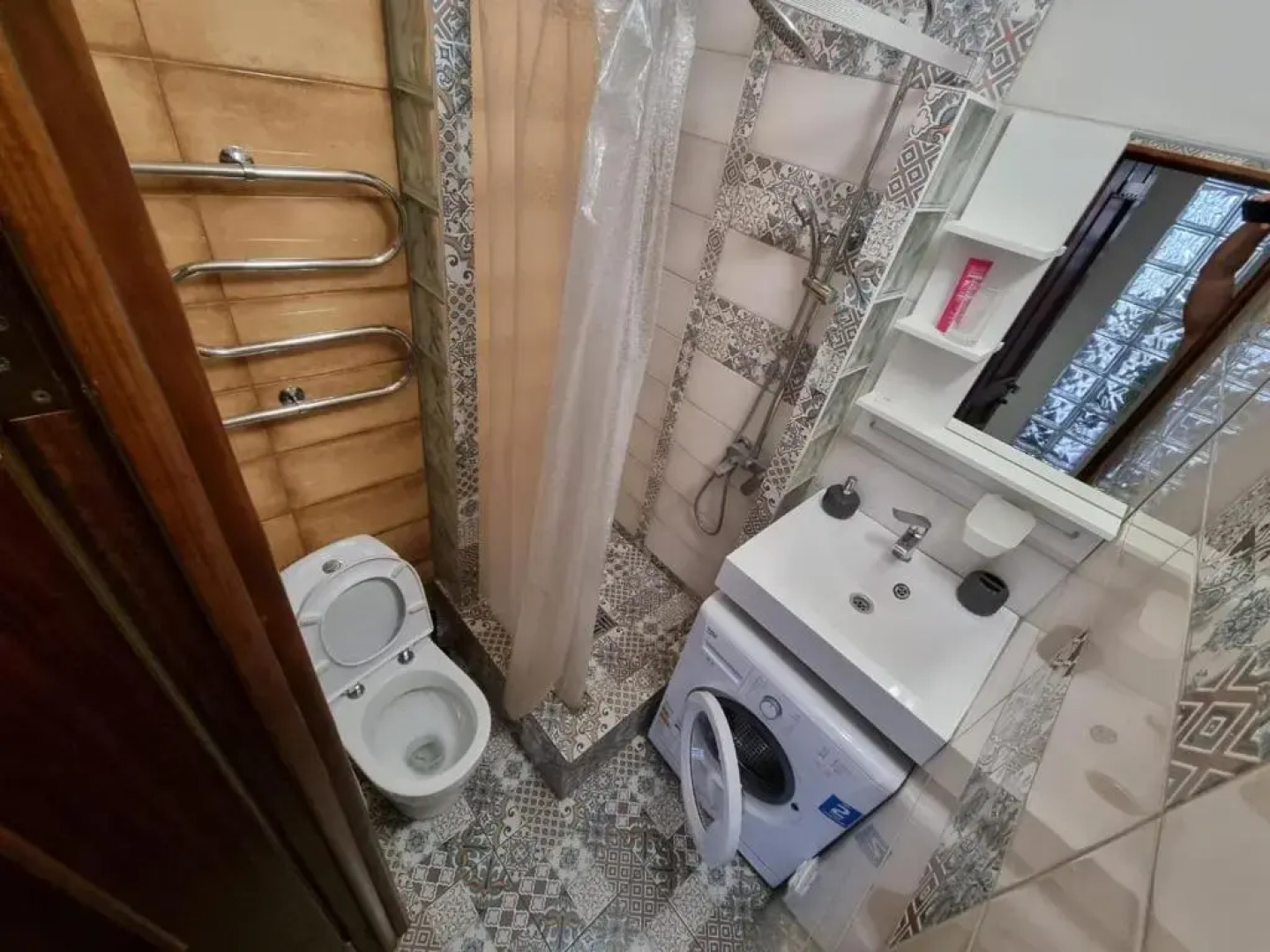 Апартаменты Студия с камином, деревом и видом на реку