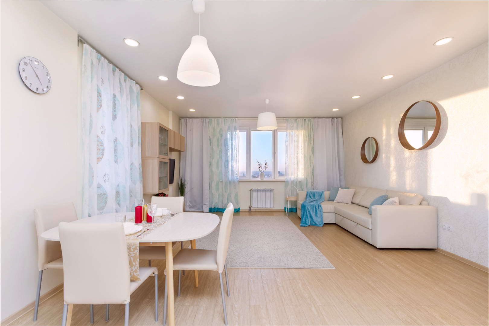 Квартира Видовая 2к Andora-apart в центре на 23 этаже в ЖК Державинский квартал