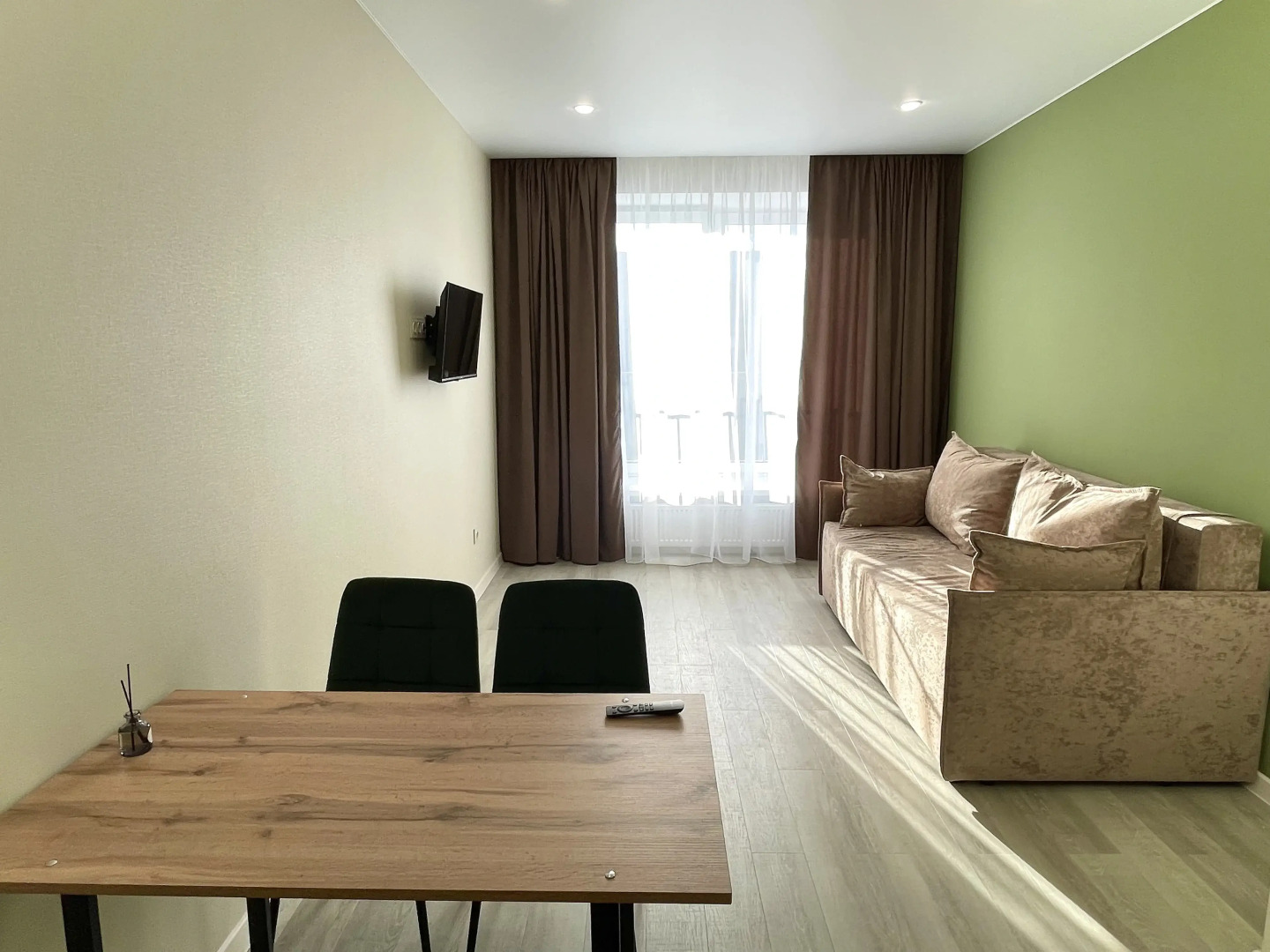 Квартира 1+ в тихом современном ЖК Verno