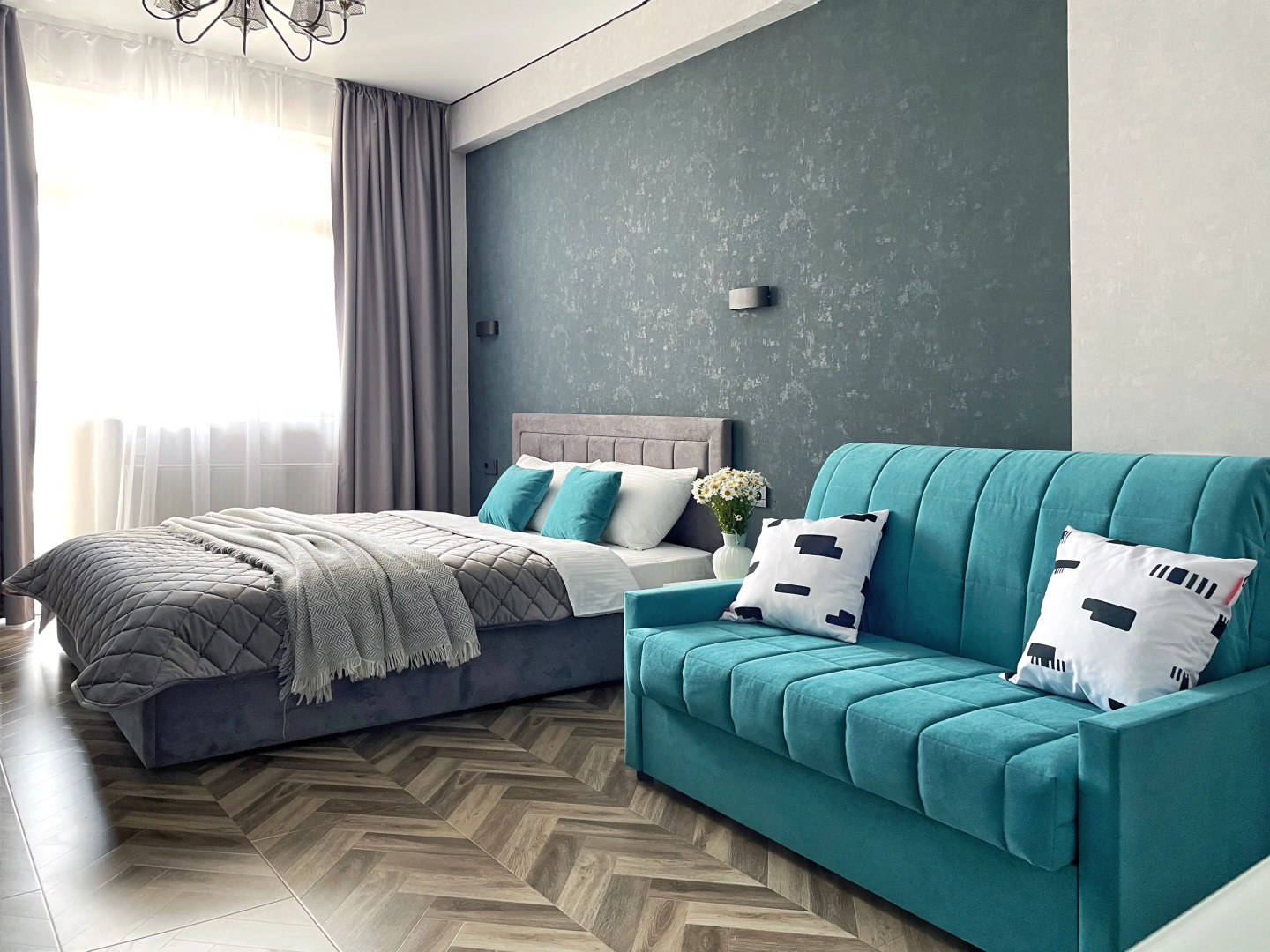 Квартира Студия Люкс Удачные Сутки с Видом на Машук Центр