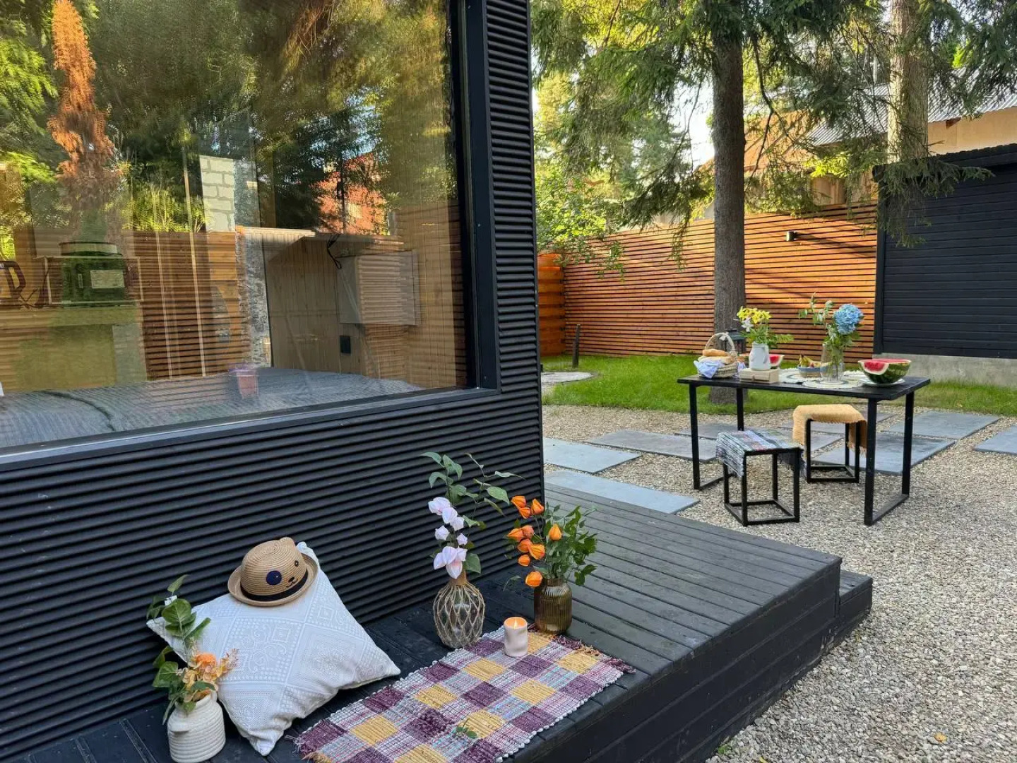 Частный дом Домик для отдыха вдвоём с сауной, купелью и мангальной зоной