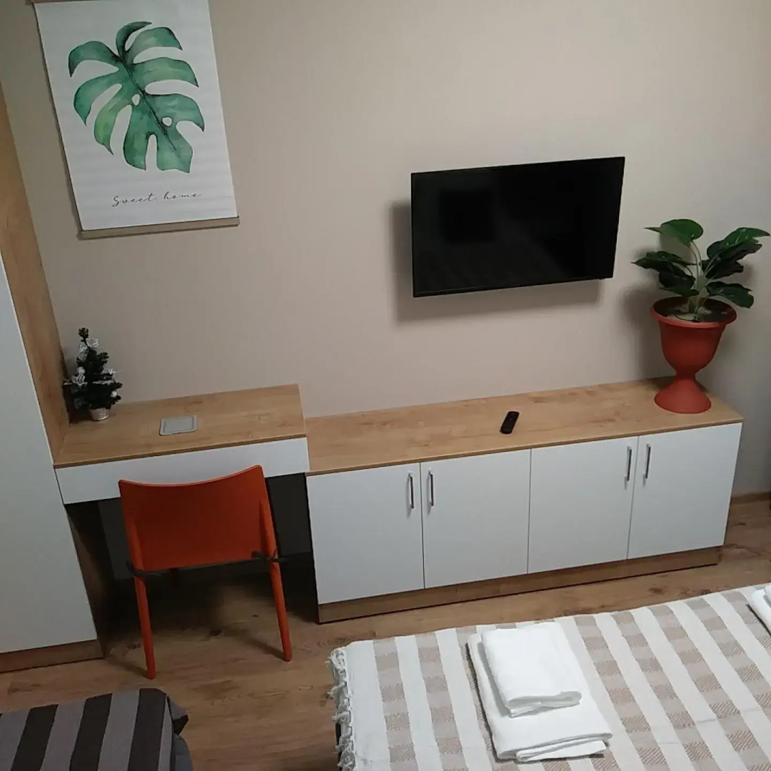 Апартаменты Уютная Студия с панорамным видом на город рядом с метро Парнас