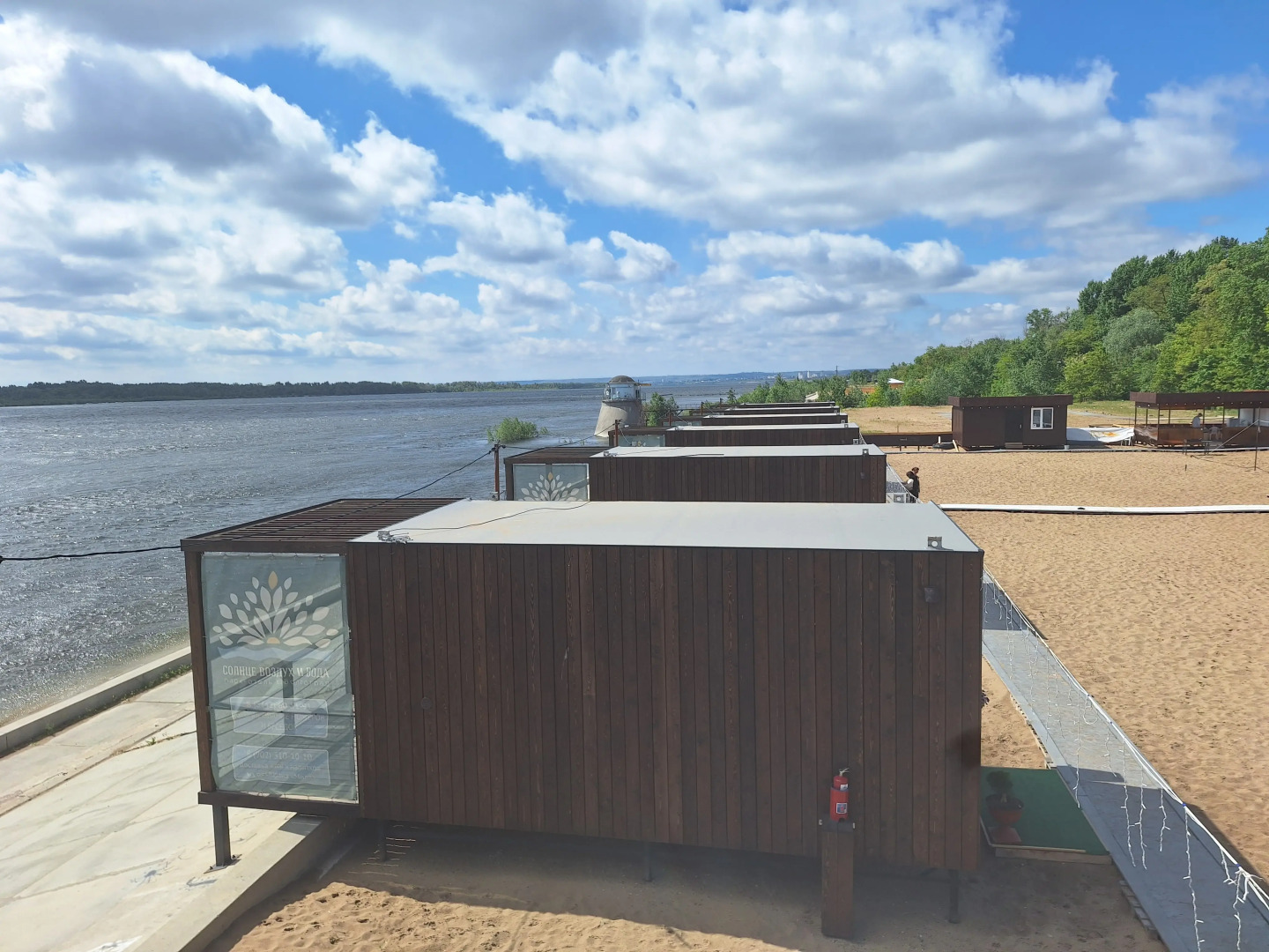 Глэмпинг Солнце, воздух и вода