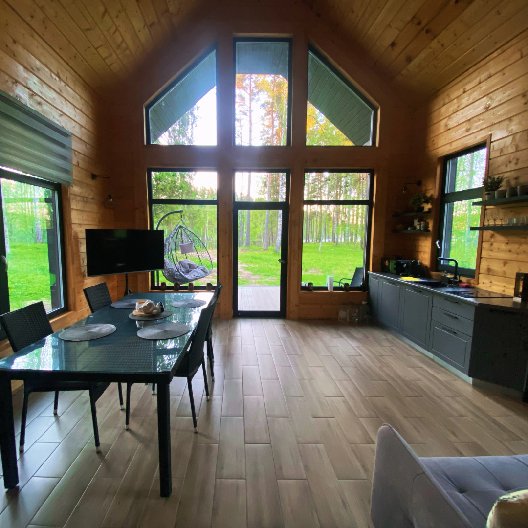 Частный дом на берегу Вуоксы