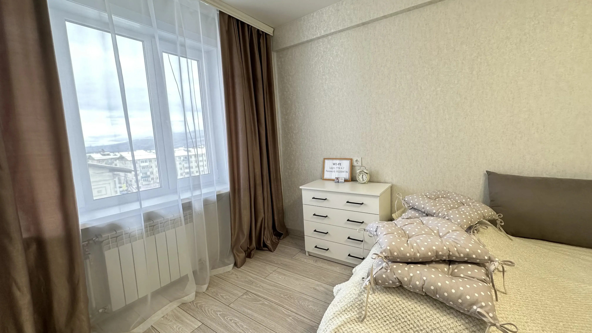 Квартира Видовая однокомнатная посуточно в центре города