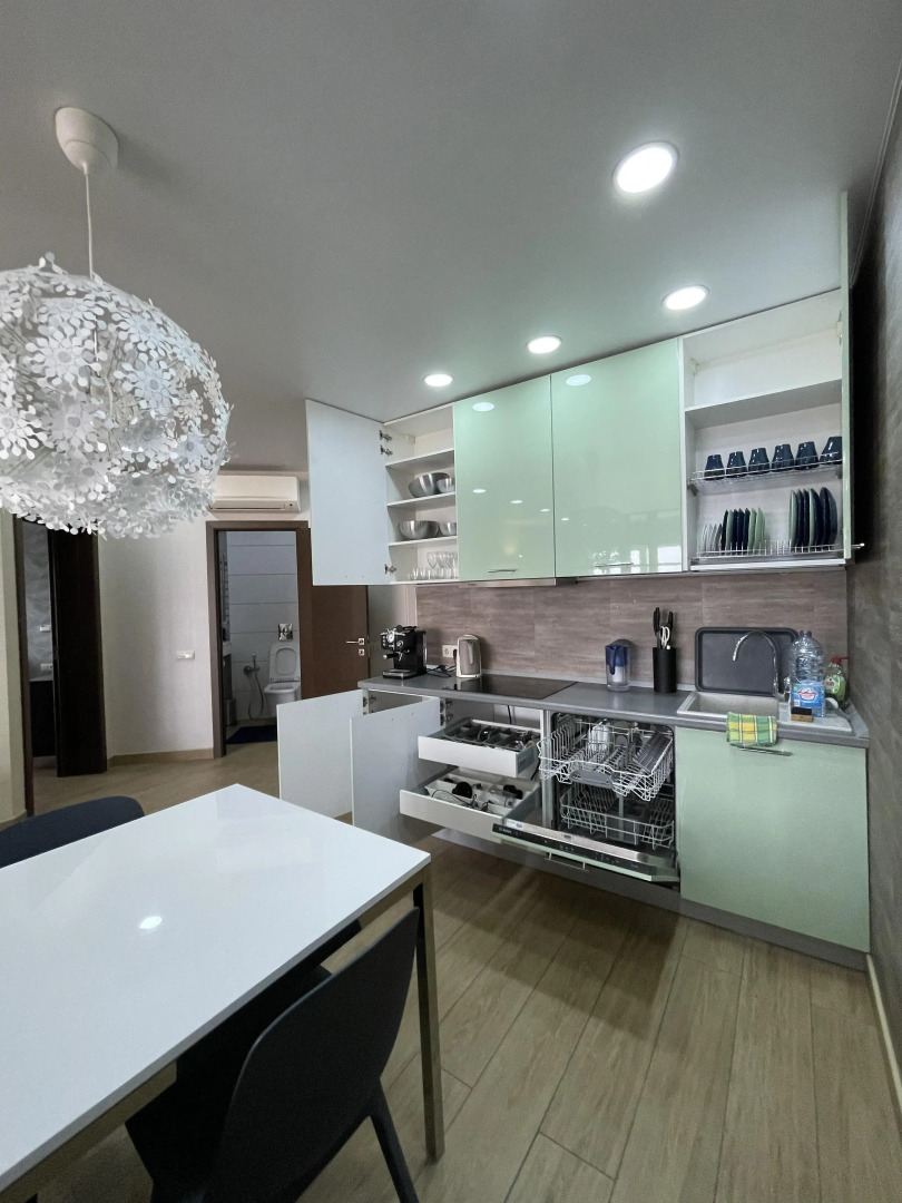 Апартаменты Двухкомнатные в Центре с Панорамным Видом 6 Этаж