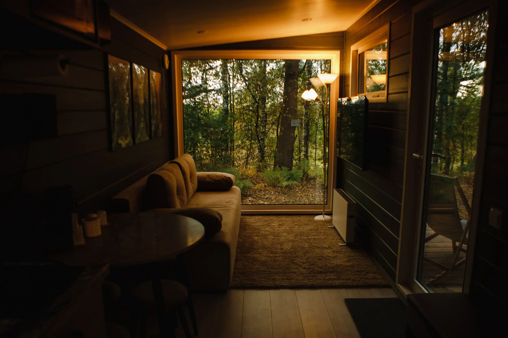 Частный Дом Над Рекой - Лес