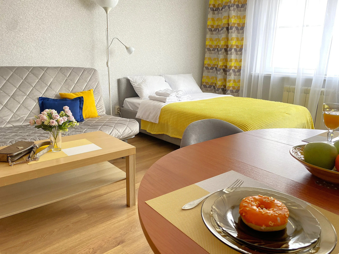 Квартира с Двумя Изолированными Спальнями в Центре Города на 6 гостей