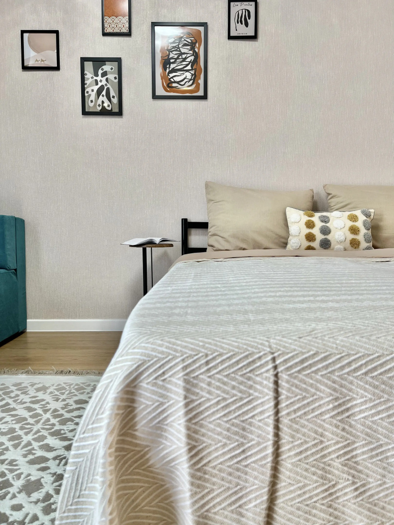 Квартира бирюзовая студия в Sердце города Перми