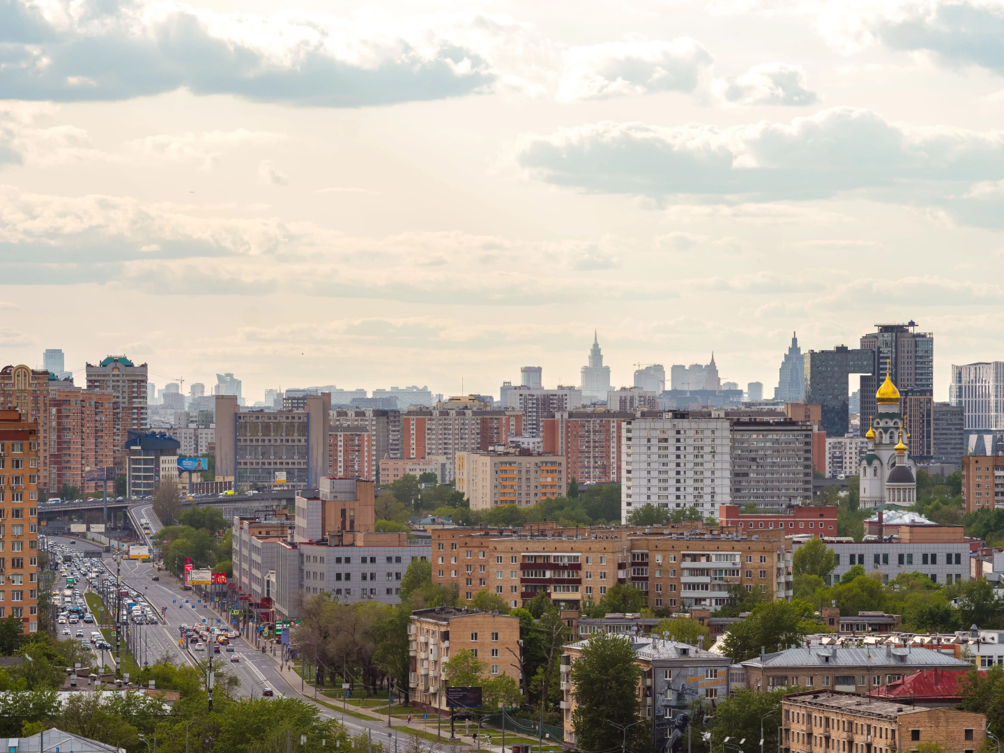 Квартира С панорамным видом на Москву