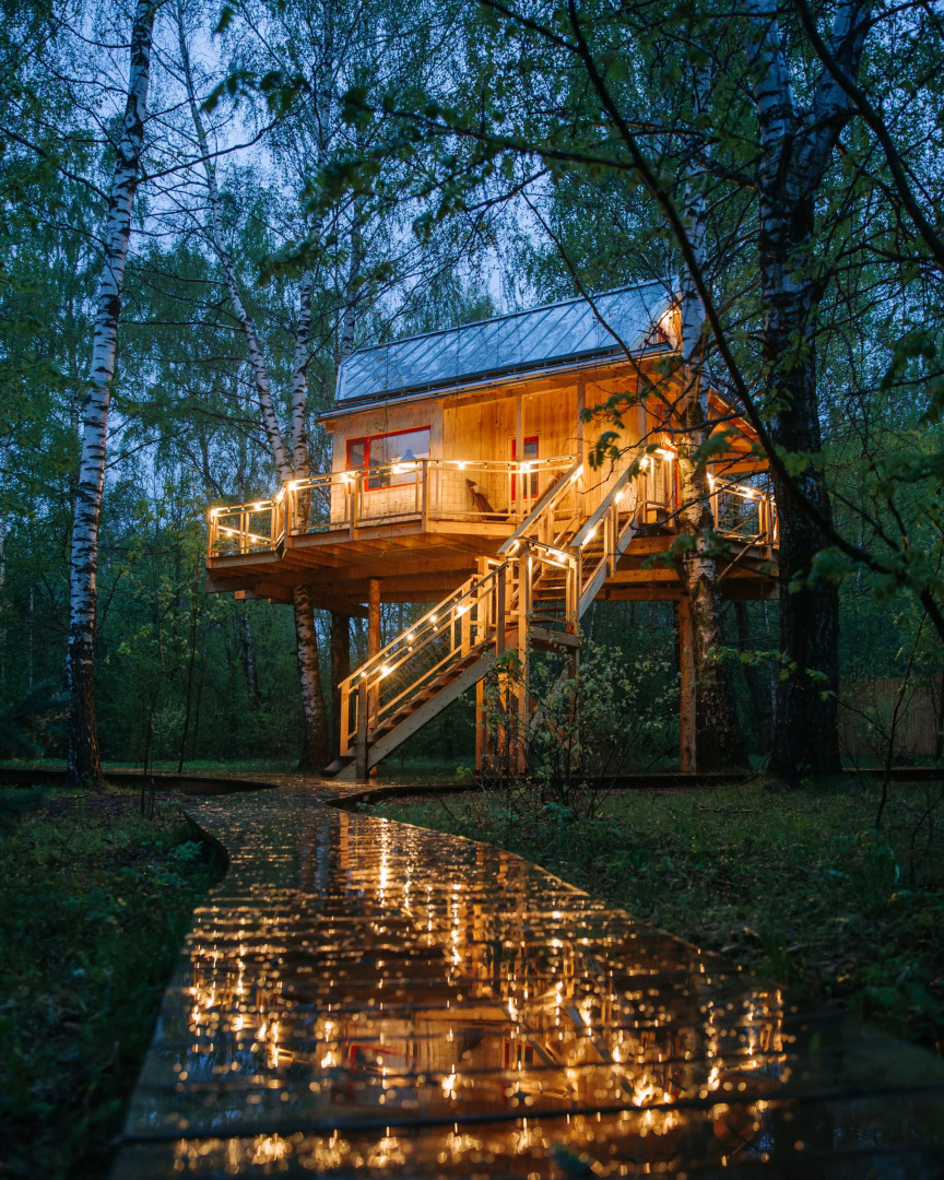 Гостевой дом Лапочкино Гнездо — Дом на дереве