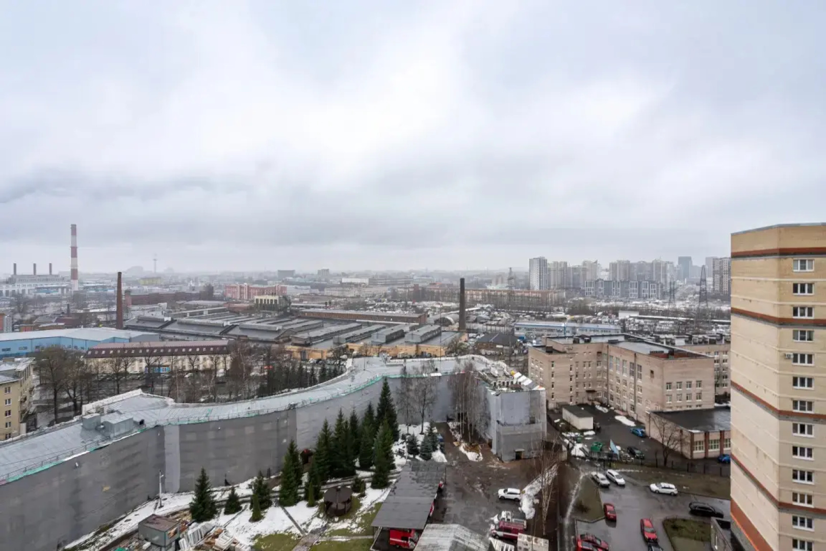 Квартира City view на Металлистов Satin home