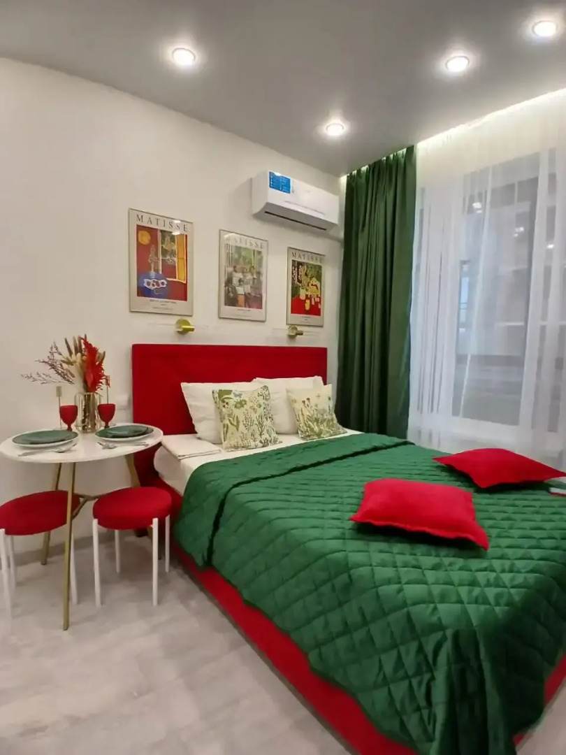 Апартаменты Студия с прекрасным видом на реку