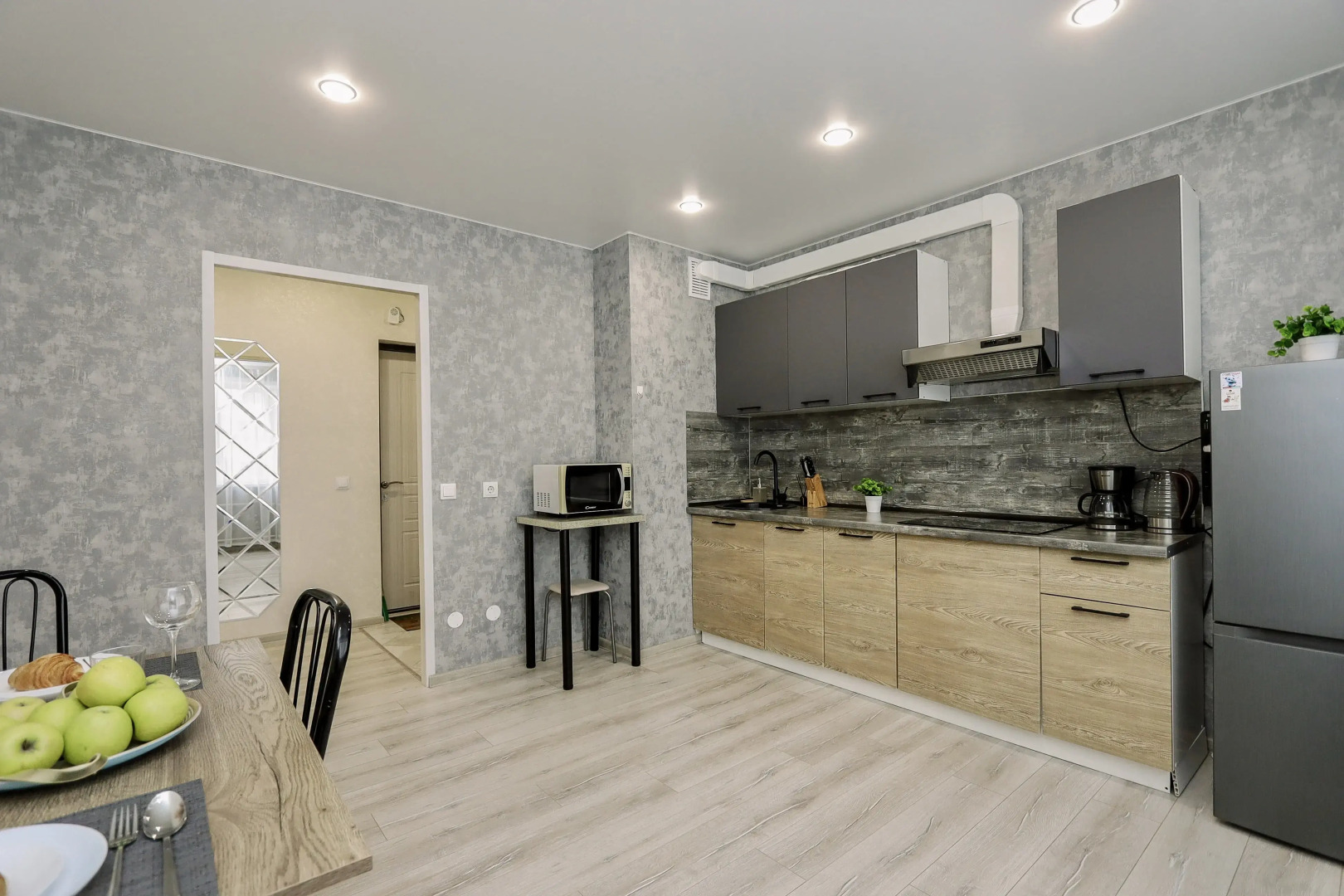 Двухкомнатные Апартаменты Просторный Рай