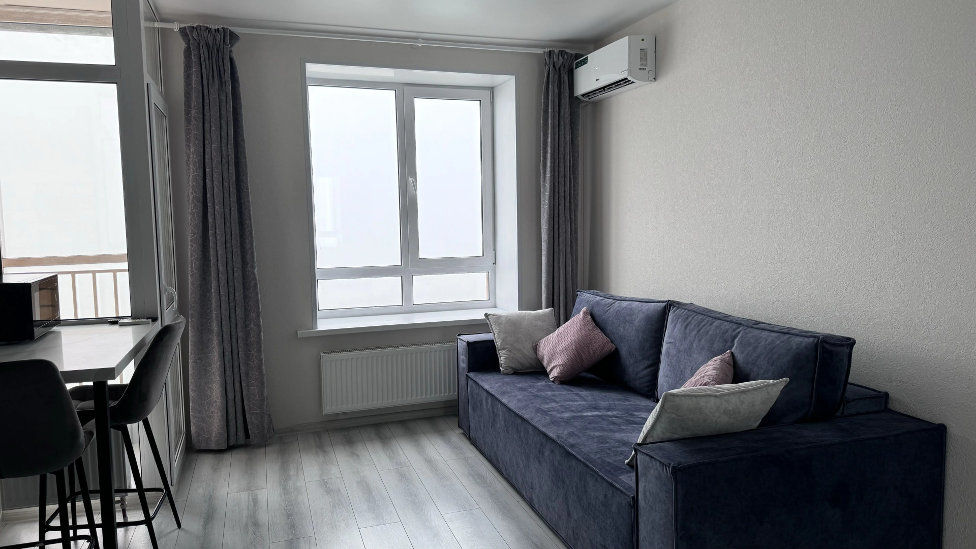 Квартира с видом на город