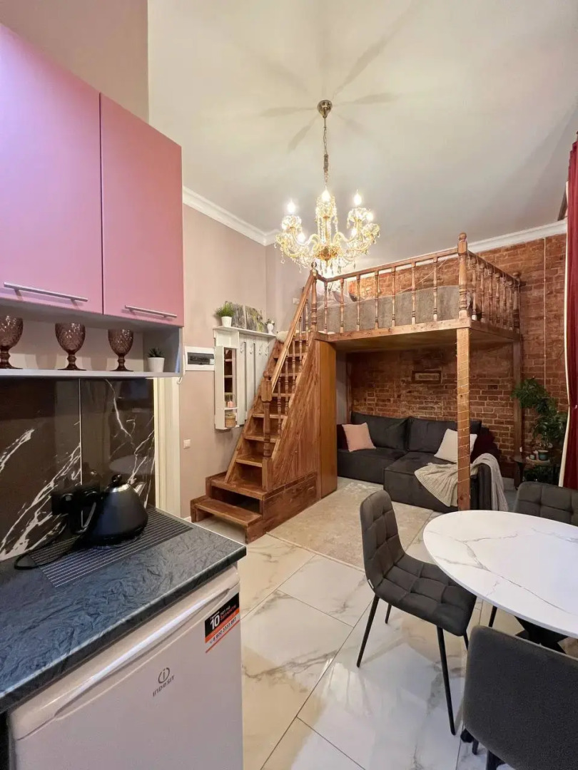 Апартаменты Loft Retro Lucky Room у метро Бауманская