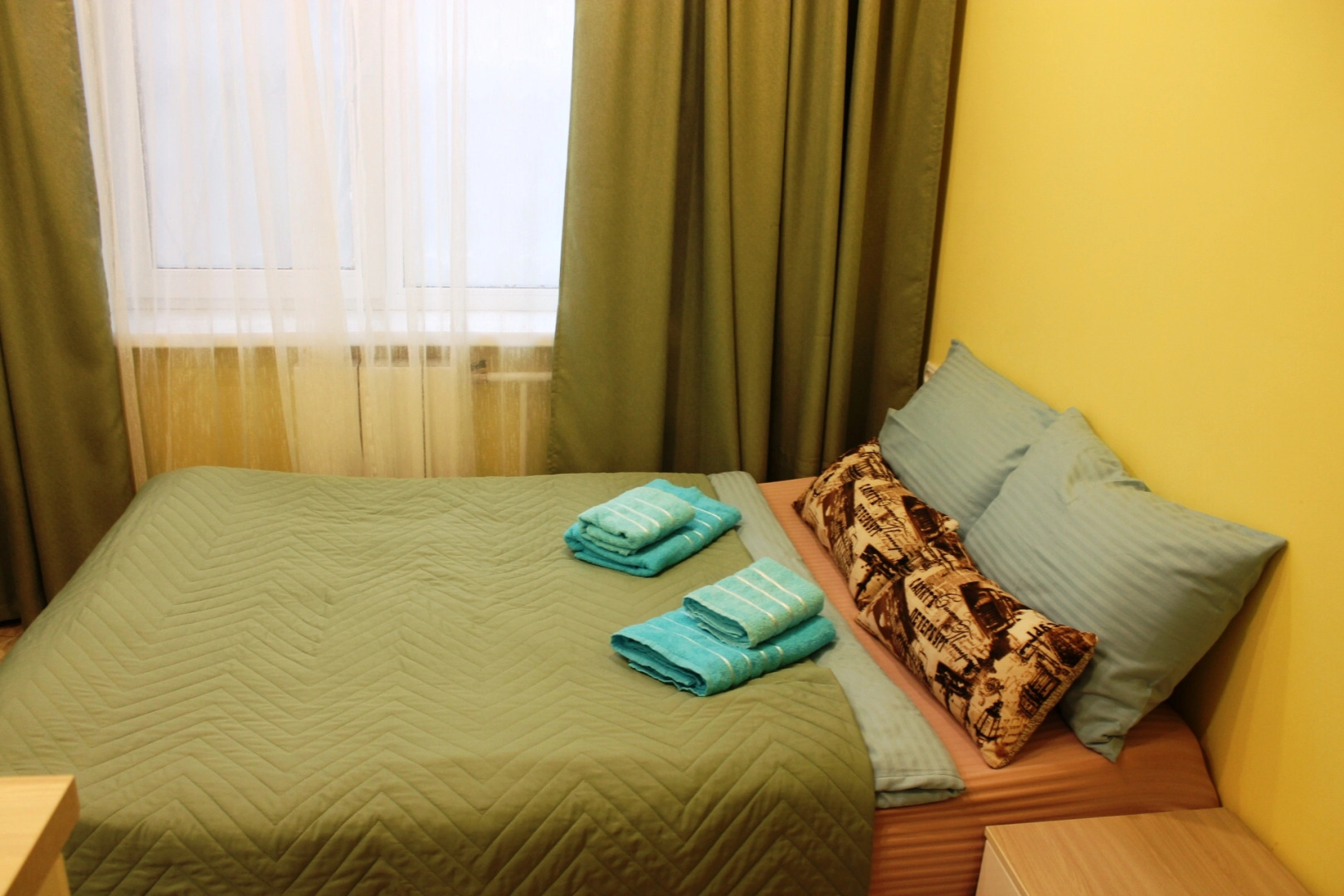 Апартаменты1 Первый дом от выхода из метро Домодедовская