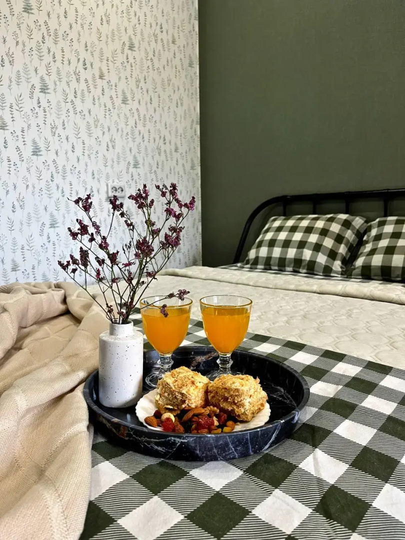 Апартаменты однокомнатные с видом на горы