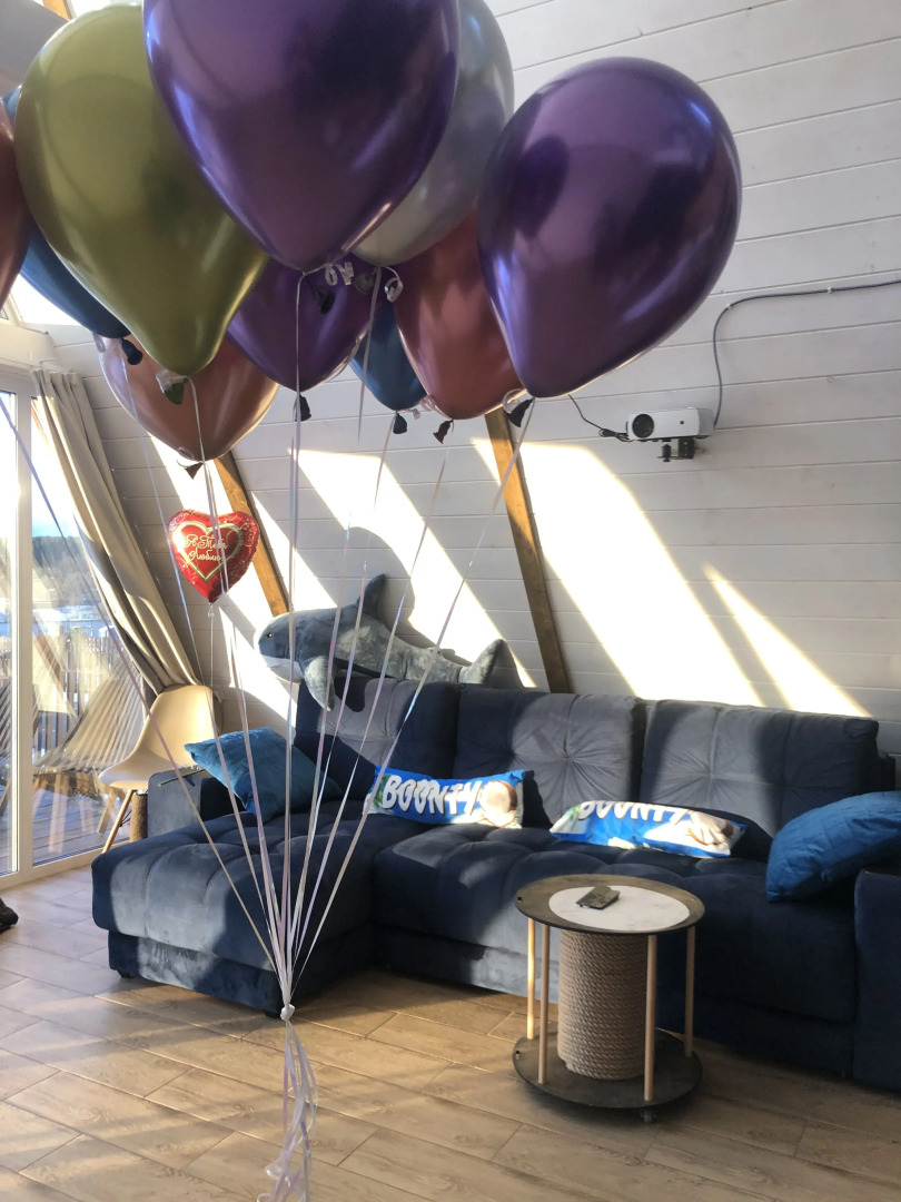 Частный дом дом у озера с чаном и баней