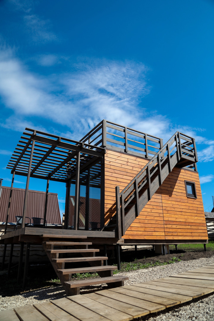 Глэмпинг Лисички-Сестрички