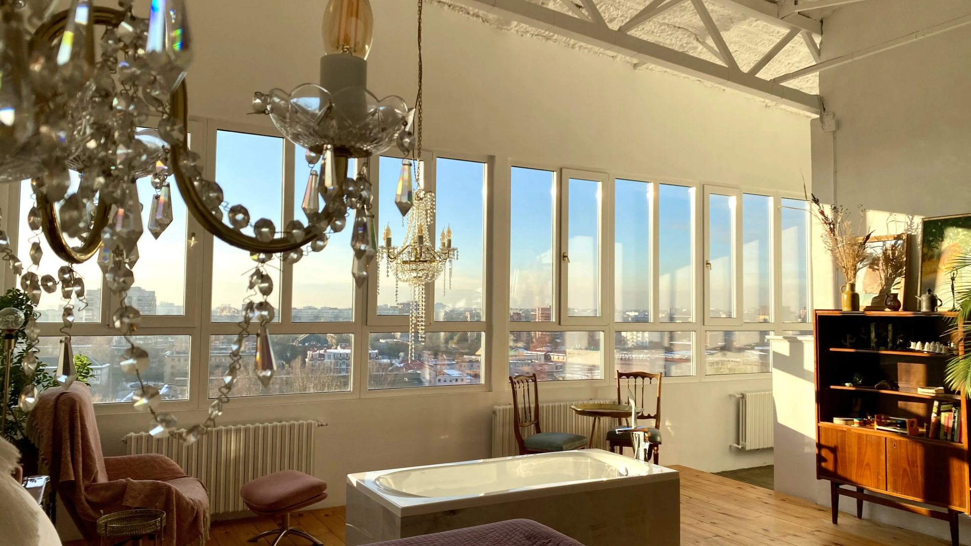 Апартаменты ApartMari Уникальный Люкс с видом на город