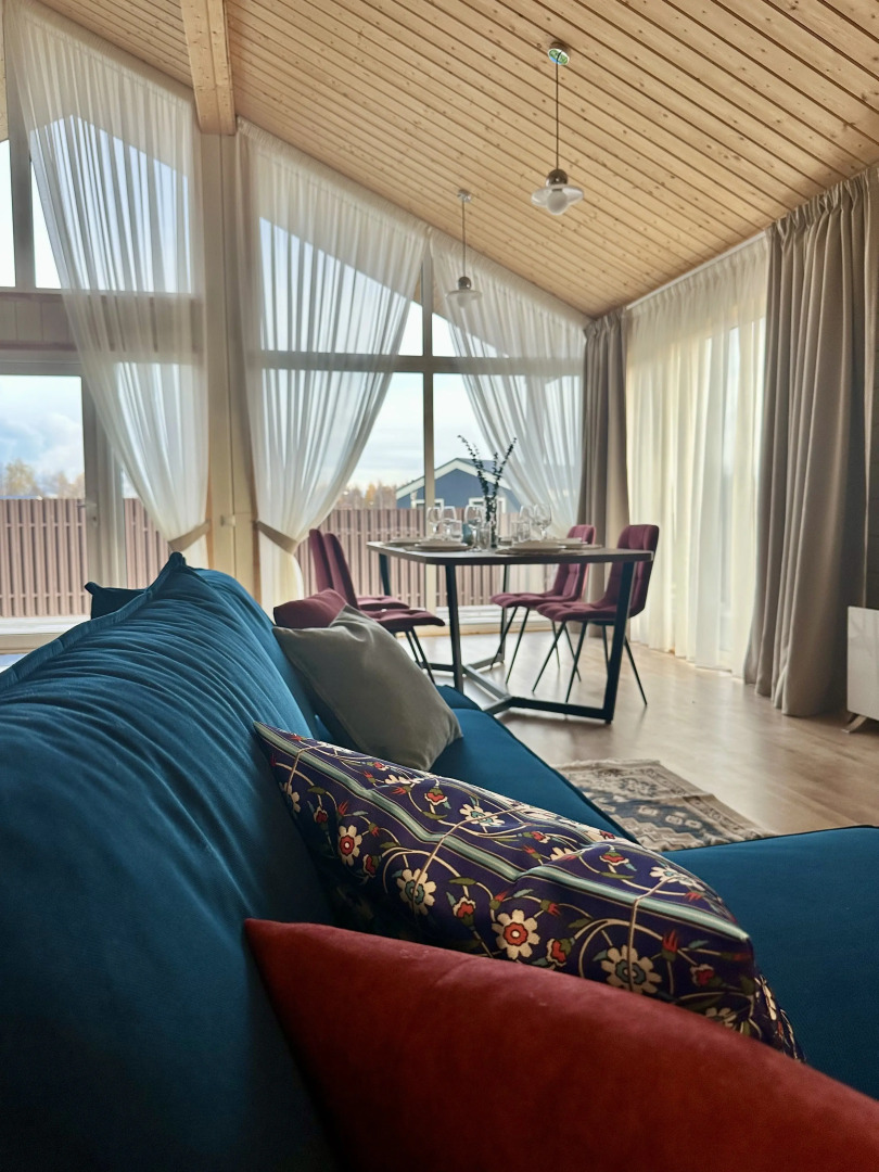 Частный дом рядом с прудом лесом и пляжем