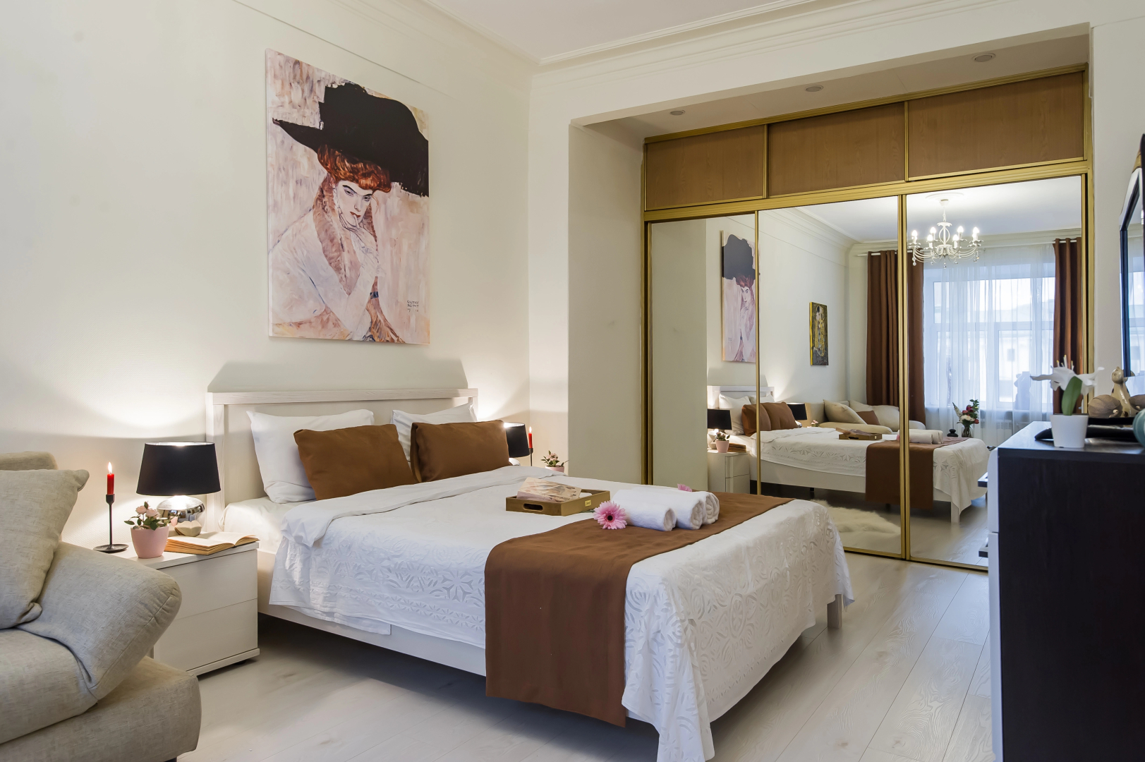 Квартира GM Apartments с Видом на МИД