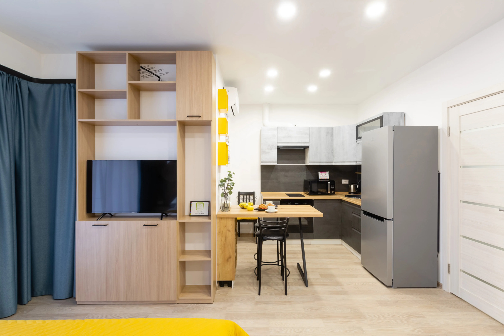 Квартира Студия с Панорамным Остеклением в Элитном ЖК Ocean City Пушкинская 265