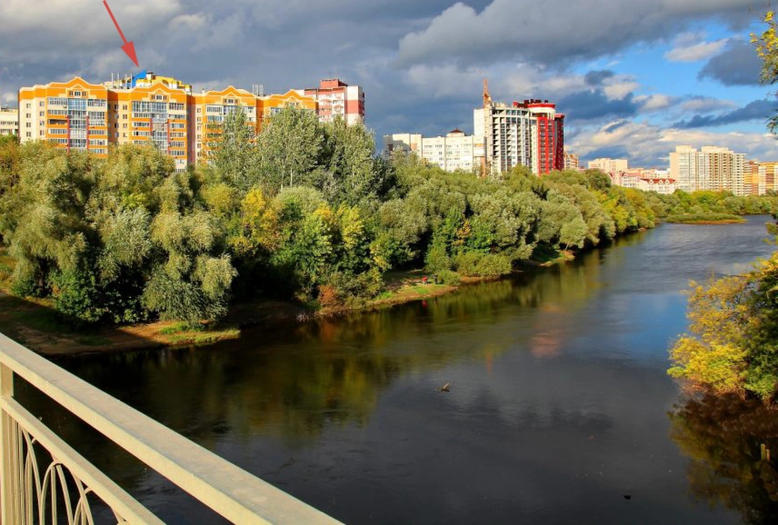 Апартаменты с видом на реку