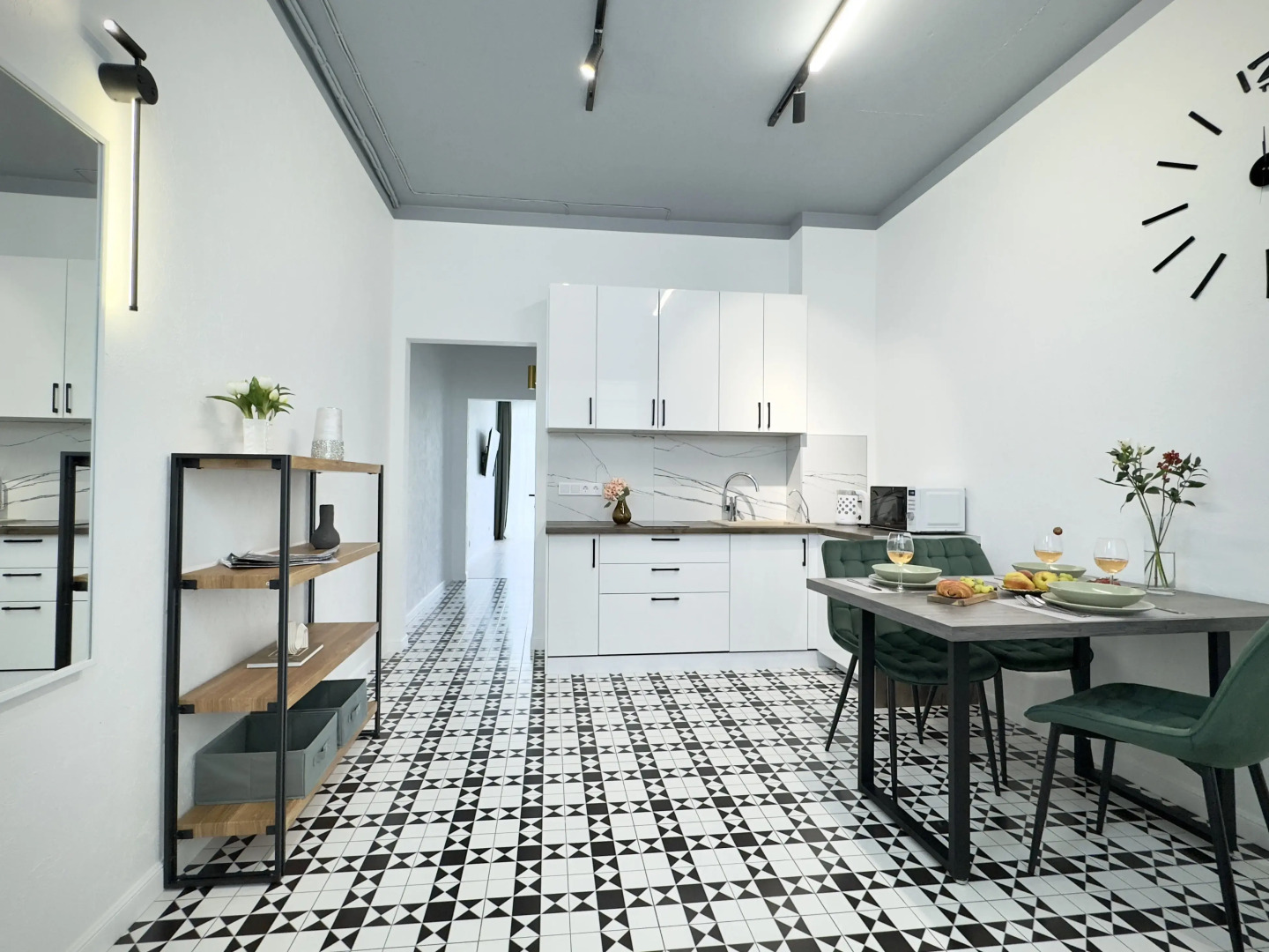 Апартаменты Kenig Holidays студия с панорамным видом на реку и балконом в Рыбной деревне