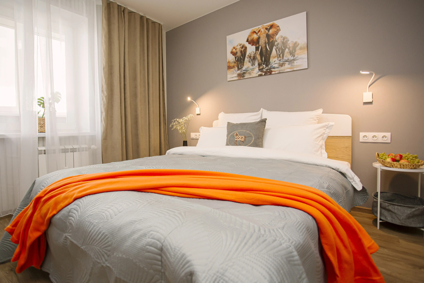 Апартаменты УК Атмоcфеpа с шикарным видом на город