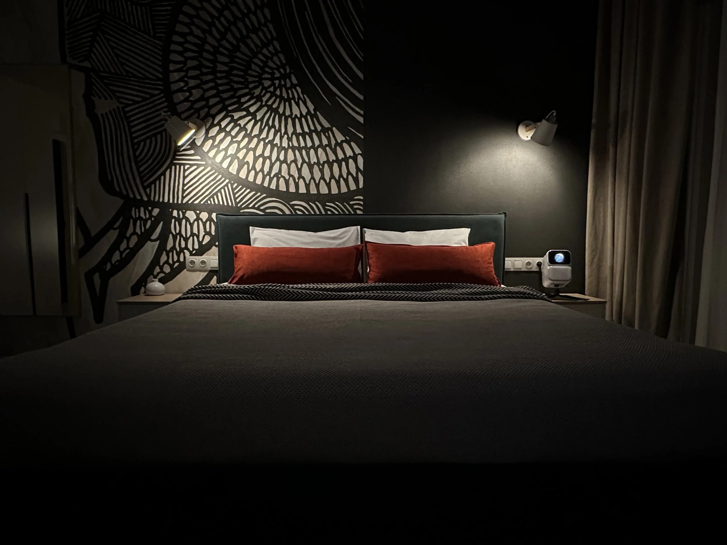 Квартира в центре с проектором и видом на парк