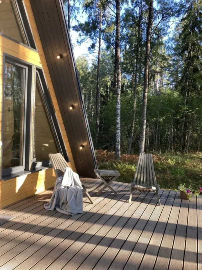 Апартаменты А-frаmе дом