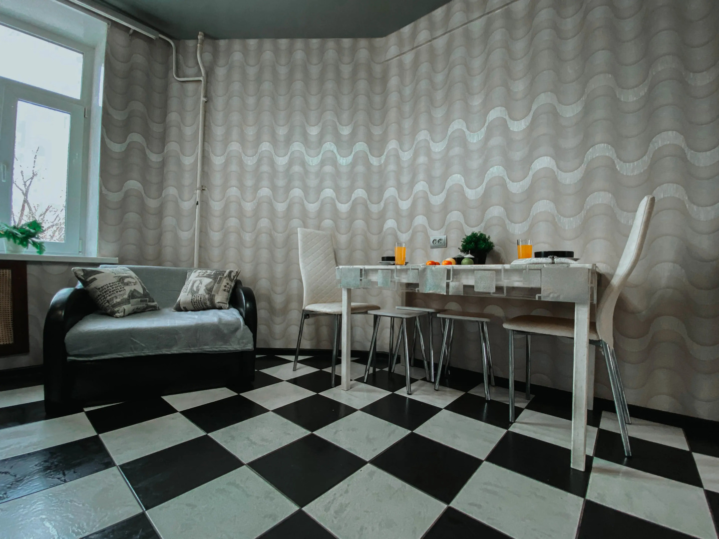 Апартаменты с видом на Волгу в центре города