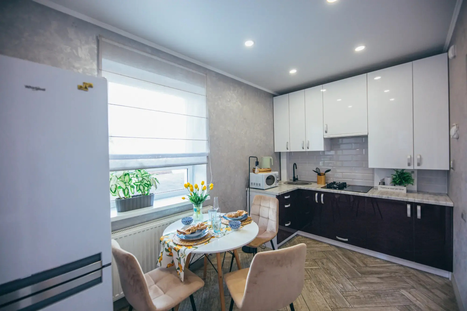 Апартаменты на Рыбной Деревне в Новом доме