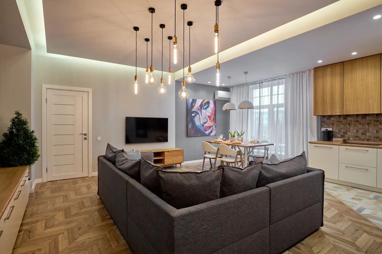 ЕвроУют Стильная 2 комнатная квартира