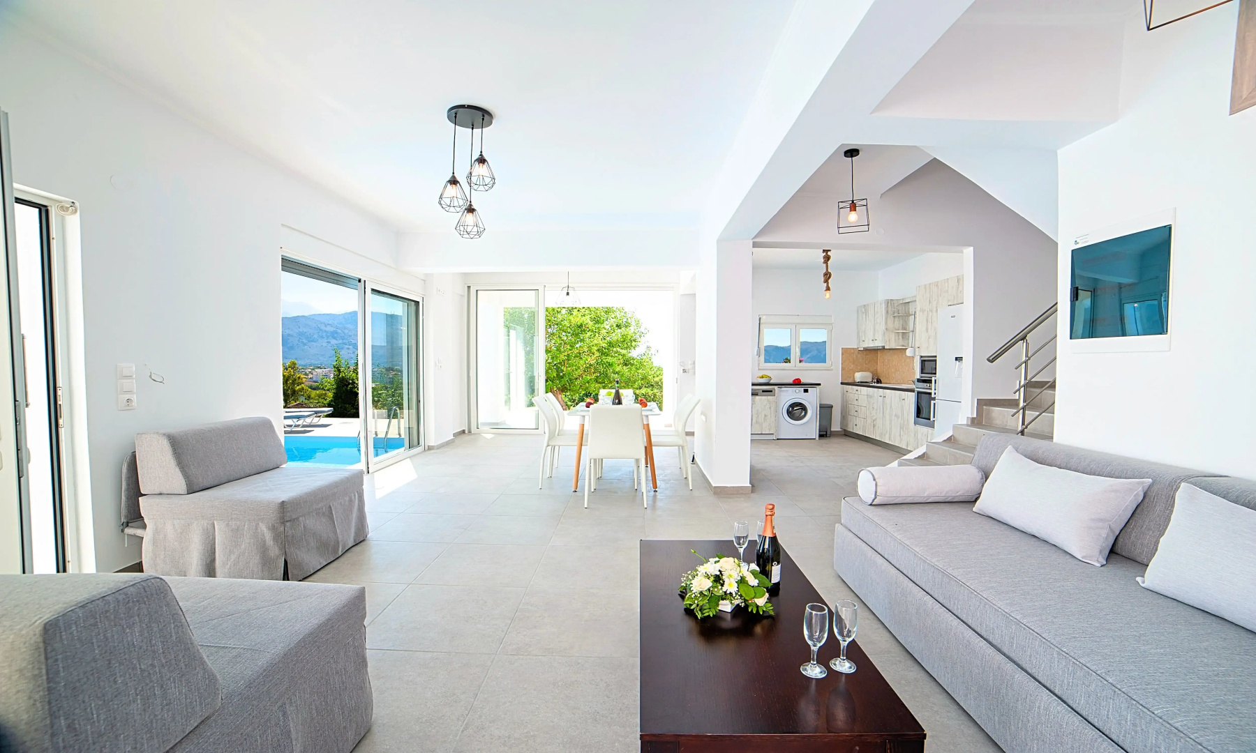 Вилла Cretan Sunset Heated Pool