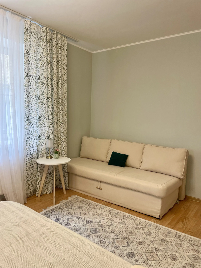 Квартира Просторная 2-комнатная квартира у реки Шоша на первой линии