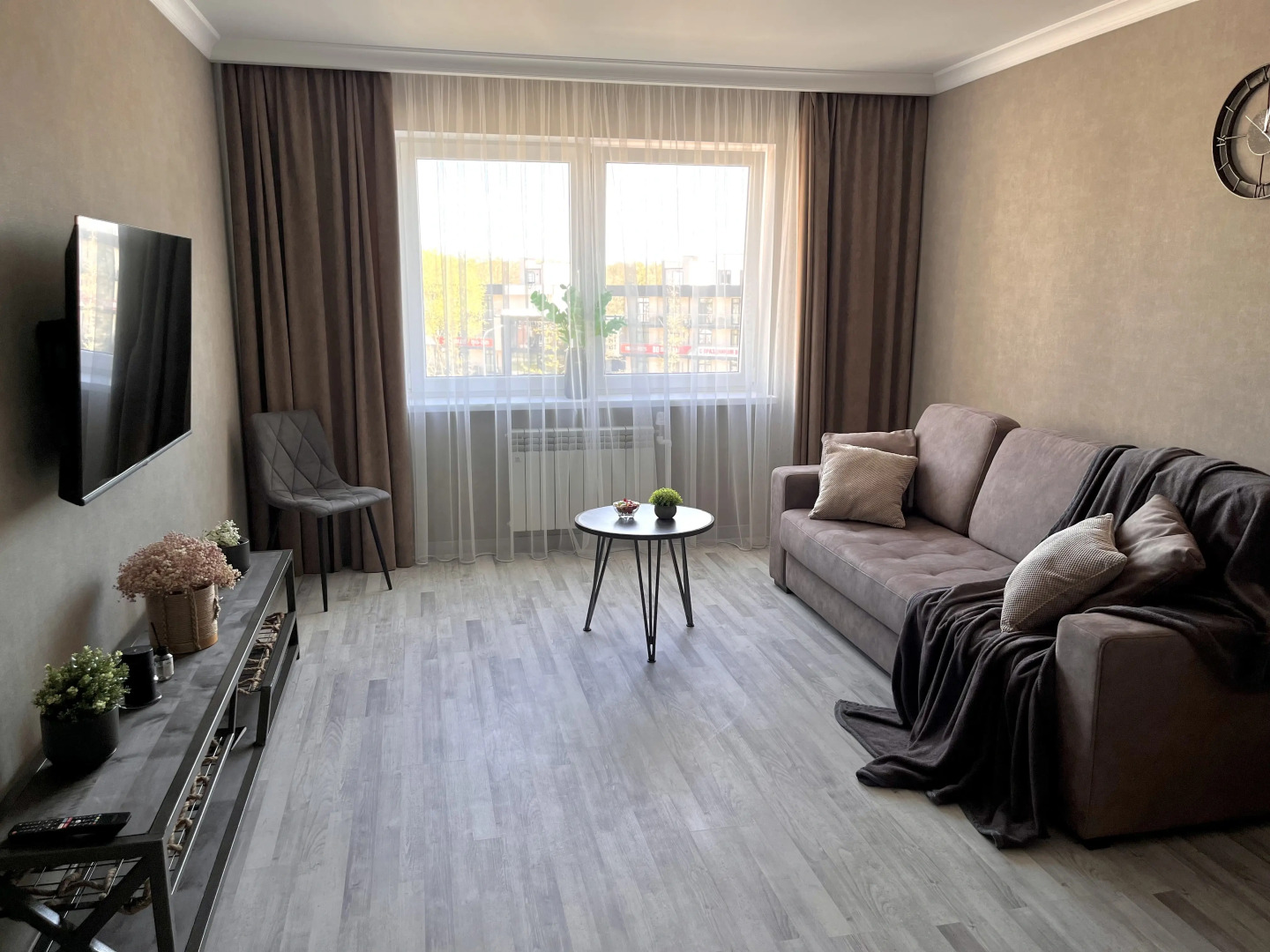 Квартира просторная для семейного отдыха в 10 минутах от моря