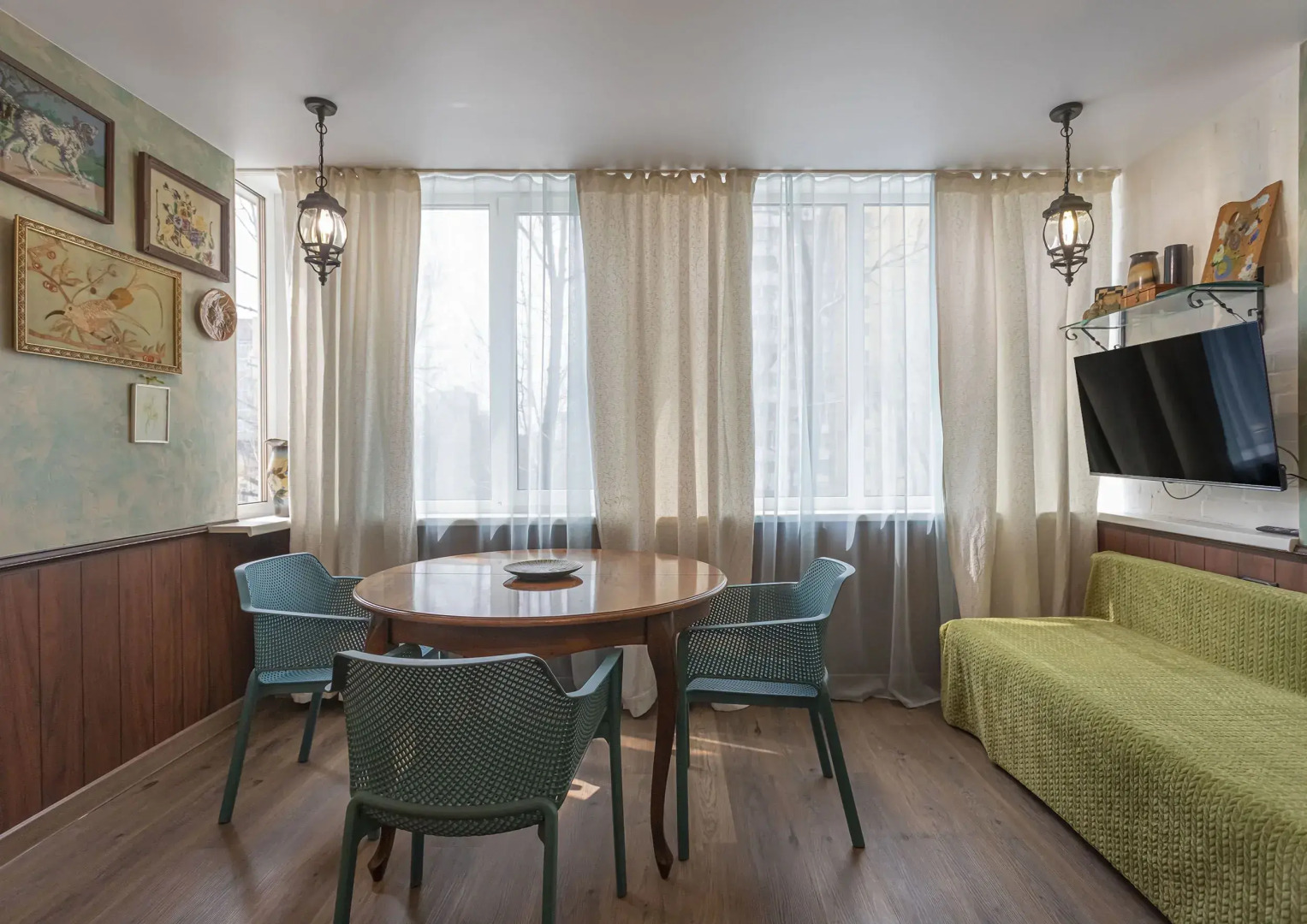 Апартаменты 1 комнатные в центре с видом на море