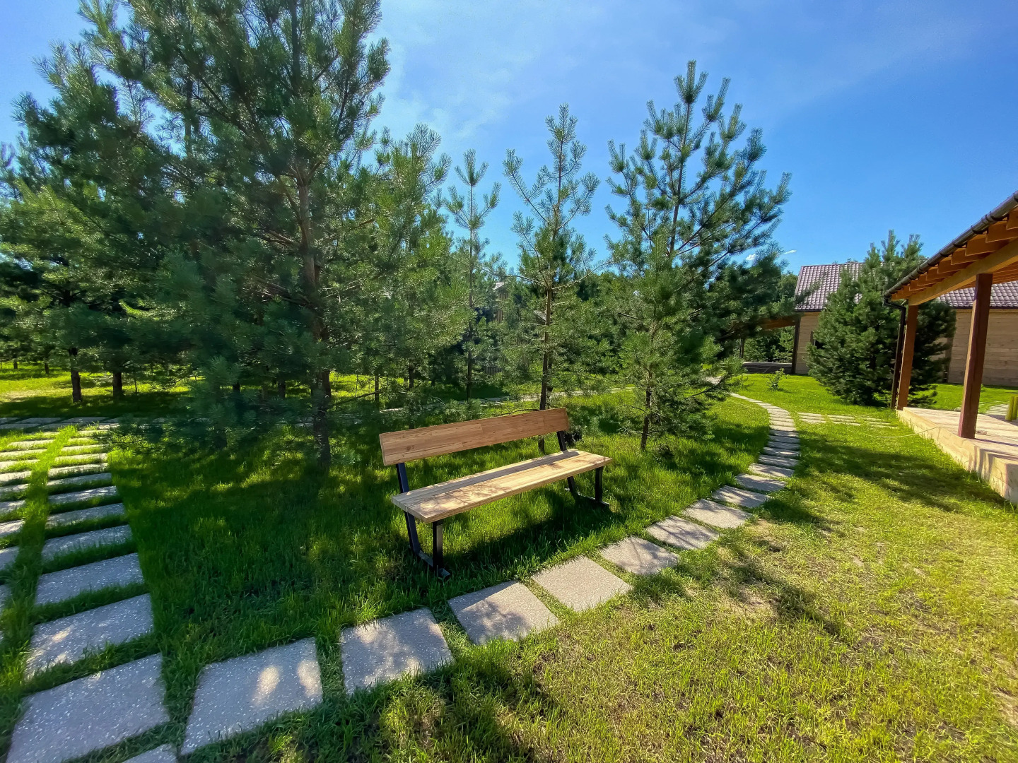 Частный дом 46м в лесной зоне рядом со Звенигородом