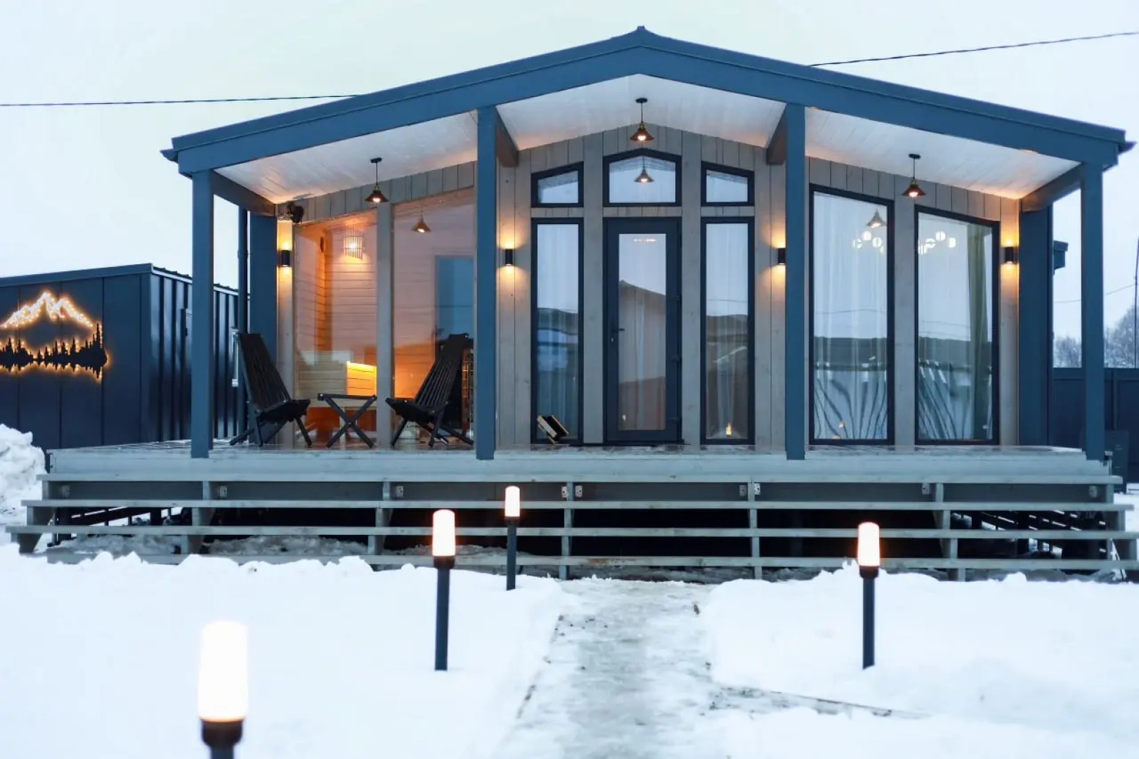 Частный дом BarnHouse с сауной рядом с Сорочанами