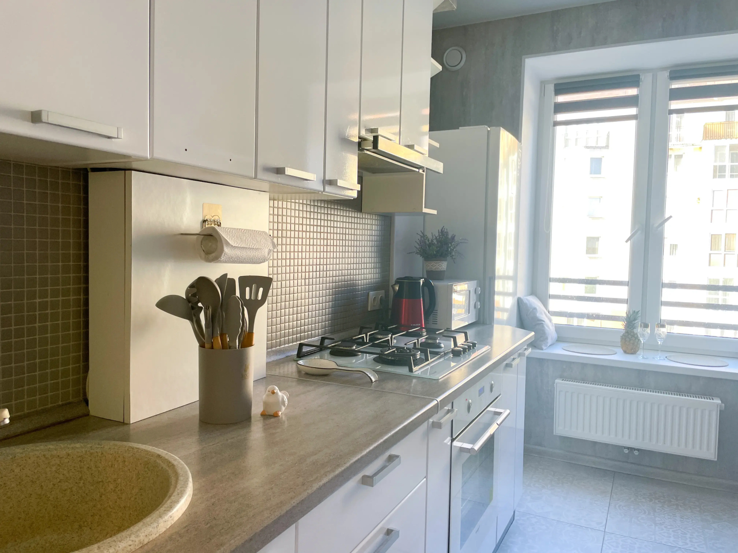 Апартаменты двухкомнатные Морская Familia