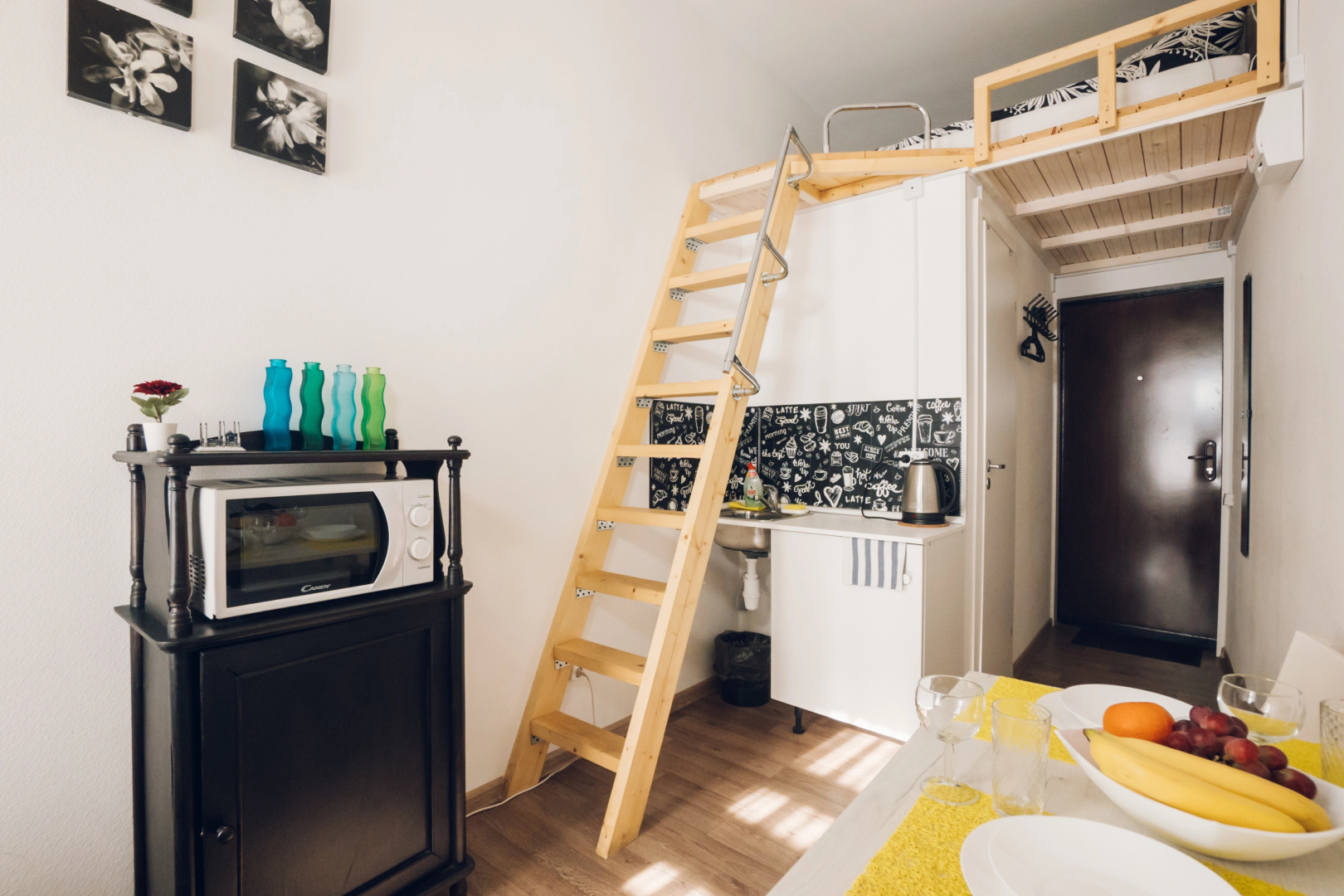Апартаменты Двухуровневая студия LOFT 2